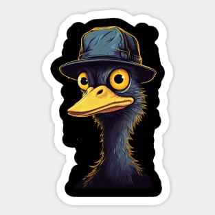 Cute Ostrich Sticker